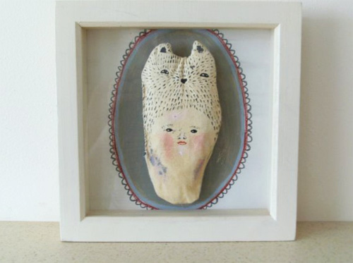 victoria whincup1  Victoria Whincup, portrait soft sculptures