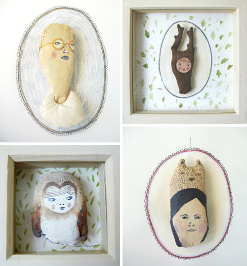 victoria whincup3  Victoria Whincup, portrait soft sculptures
