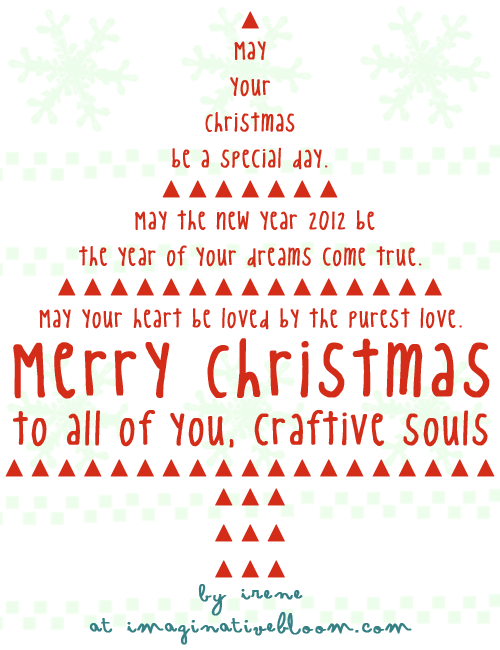 Merry Christmas 20111  My wishes for you and a little IB gift