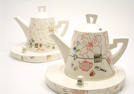 Handmade pottery 3 by Lowri Davies  Handmade + Illustrated ceramics by Lowri Davies