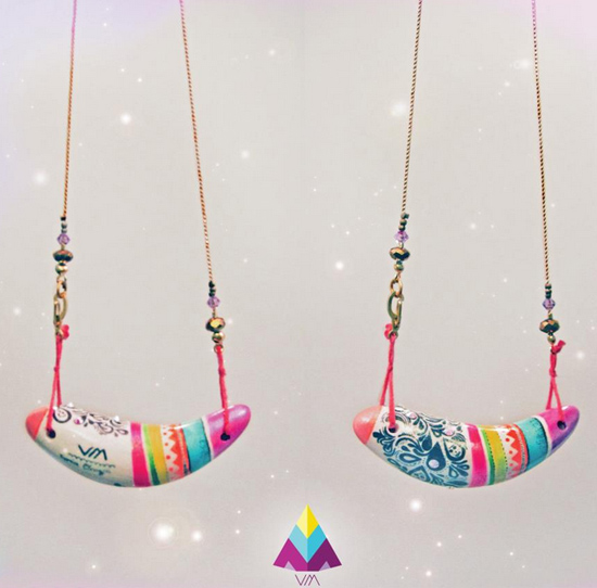 Handmade pendants by Visamexicana  Little handmade wonders by Visamexicana